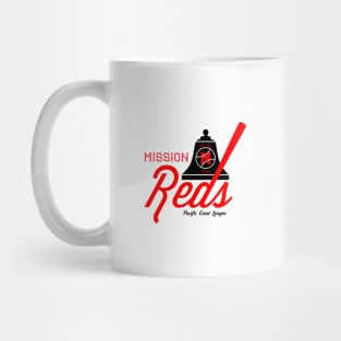 Retro Mission Reds Baseball Mug